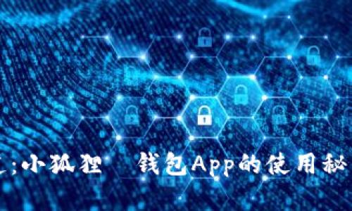 掌握财务之道：小狐狸·钱包App的使用秘籍与必备技巧