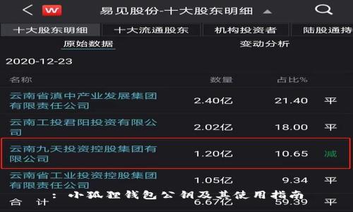 : 小狐狸钱包公钥及其使用指南